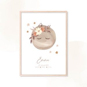 Nursery Posters Digital Print PDF Set A4 & A5 Wall Decor Gender Neutral