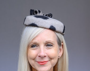 Leopard melusine felt percher