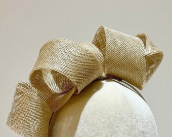 Loops, curls and swirls fascinator (available in different colours) FONTEYN