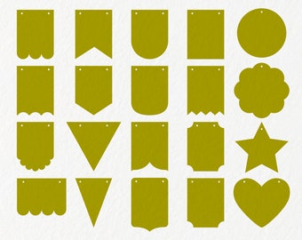 Download Clip Art Pennant Banner Cricut Clip Art 12 4 Banner Png Dxf Mermaid Pennant Banners Flag Svg Cut File Paper Banner Template Birthday Banner Svg Art Collectibles