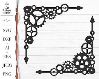 Steampunk Svg Etsy