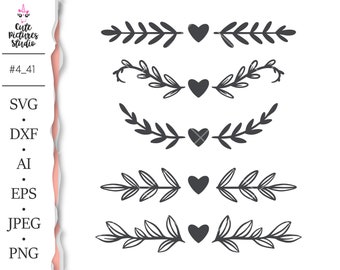 Download Floral Dividers Svg Etsy