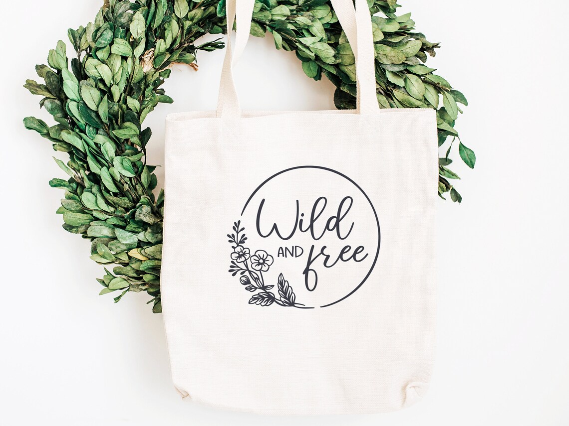 Download Wild and Free Cricut SVG cut file Wildflowers SVG PNG | Etsy