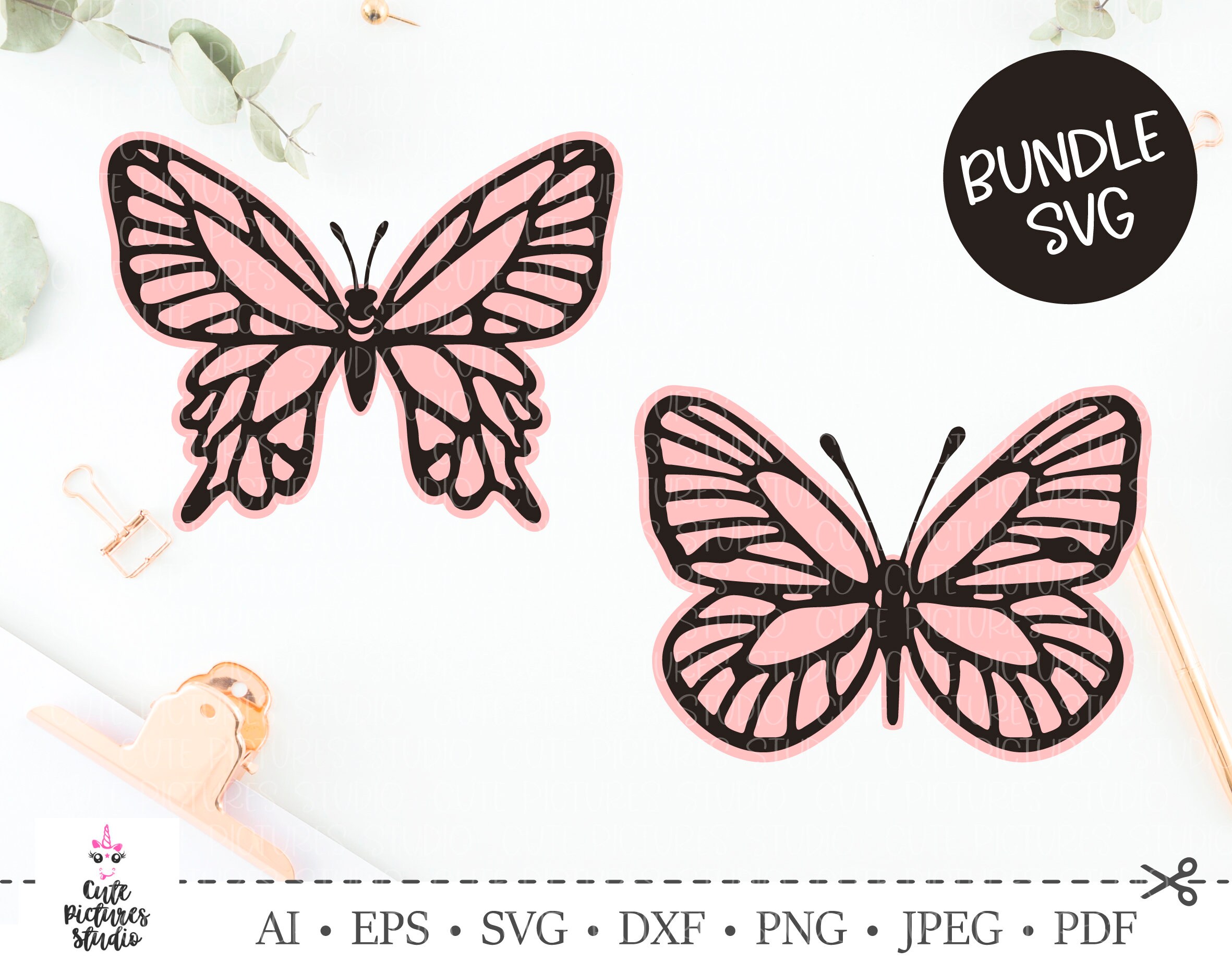 Download Multilayer Butterfly Cricut Svg Cut File 3d Butterfly Svg Png Clipart Butterfly Svg Papercut Template Beautiful Butterfly Eps Dxf 5 2