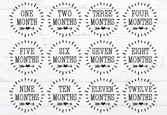 Baby Milestones Svg Bundle Milestone Blanket Svg Baby Girl Etsy