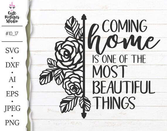 Download Home Quote Cricut Svg Home Sign Printable Housewarming Gift Etsy