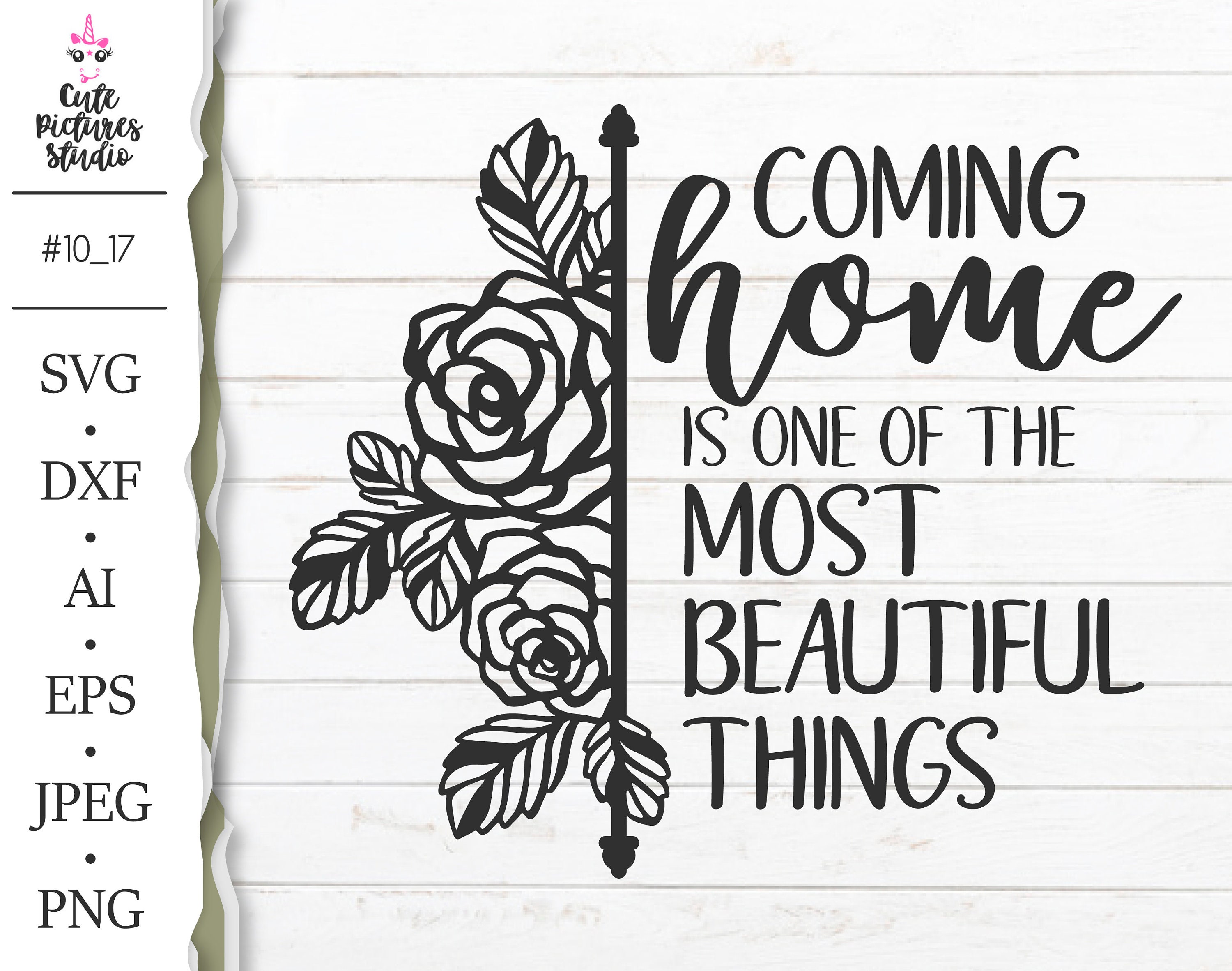 Download Home Quote Cricut Svg Home Sign Printable Housewarming Gift Etsy