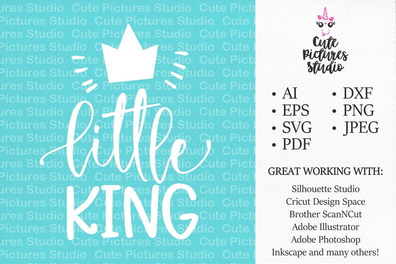 Download Little King SVG. Baby Boy Svg. Baby onesie SVG. Newborn ...