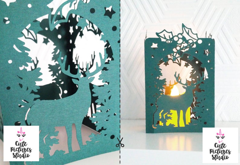 Download Paper lantern template SVG Christmas lantern svg Christmas ...