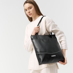 Women&#39;s Tote Bag, Stylish Everyday Shoulder Bag, Large Casual Handbag, Work or Travel Tote, Minimalist Purse, Gift for Her