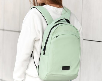 Women Backpack, Eco Leather Backpack, Backpack for Laptop, Custom Designed, City Backpack, Backpack for Women