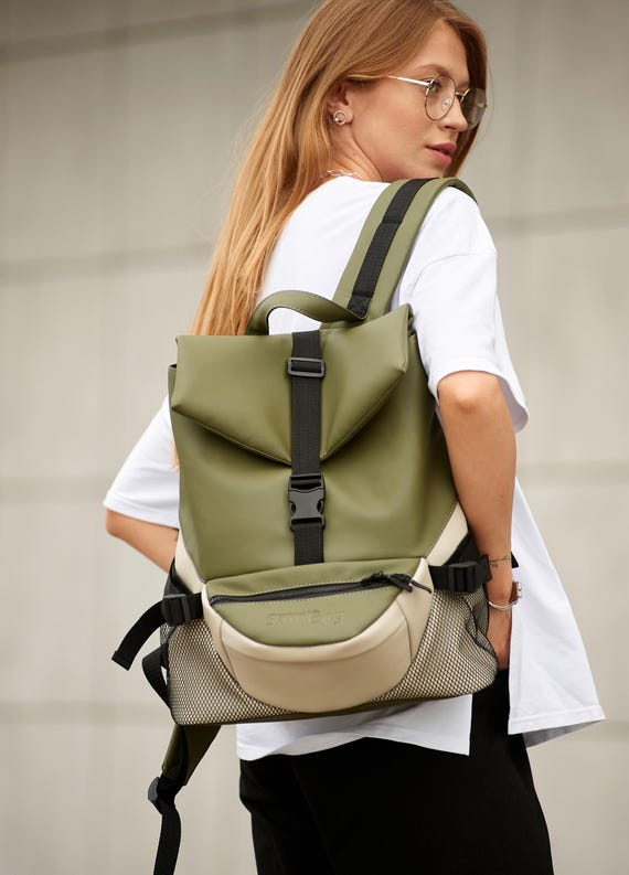 louis vuitton backpack cheap uk Montsouris PM Backpack - Luxury Damier Azur Canvas Beige