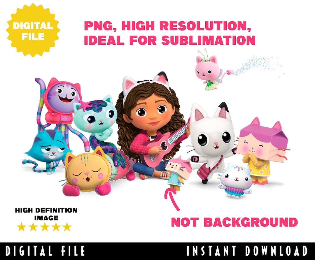 Clipart Image, Gabby's Dollhouse,gabby's, Gabby's Dollhouse Png