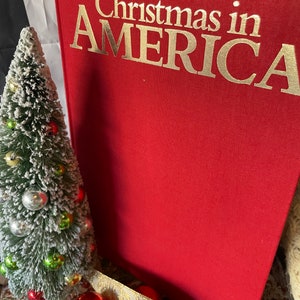 Vintage 1988 Christmas in America Hardcover Buch
