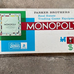 Vintage Monopoly Board Game