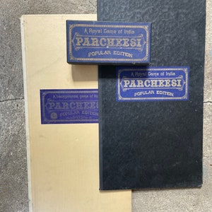 Vintage Parcheesi A Royal Game of India Board Game