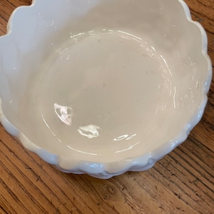 Vintage Milk Glass Bowl or Open Dish
