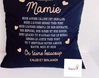 Cushion or cover only personalized for grandma, grandma or other
