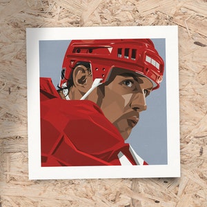 Print - Steve Yzerman (10x10&quot;)