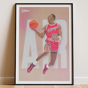 A3 Poster Print - Michael Jordan &#39;84
