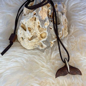 Whale Tail - Wood - Handmade