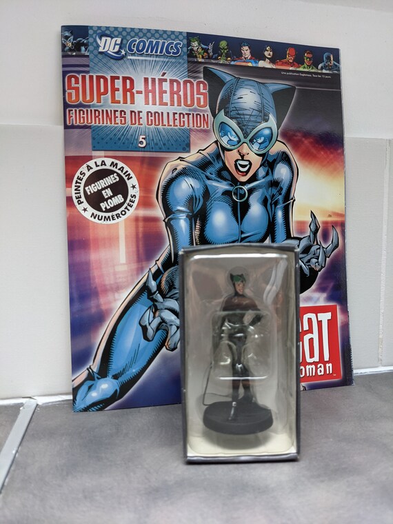Figurine Catwoman DC Comics - Eaglemoss - En Plomb - Collection Super-héros