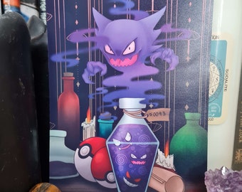 Haunter potion A5 print PKMN