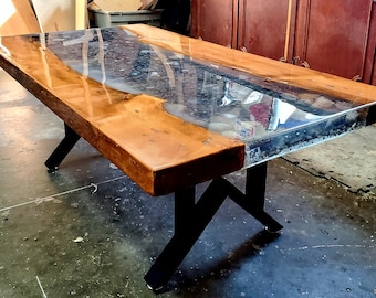 Epoxy River Coffee Table