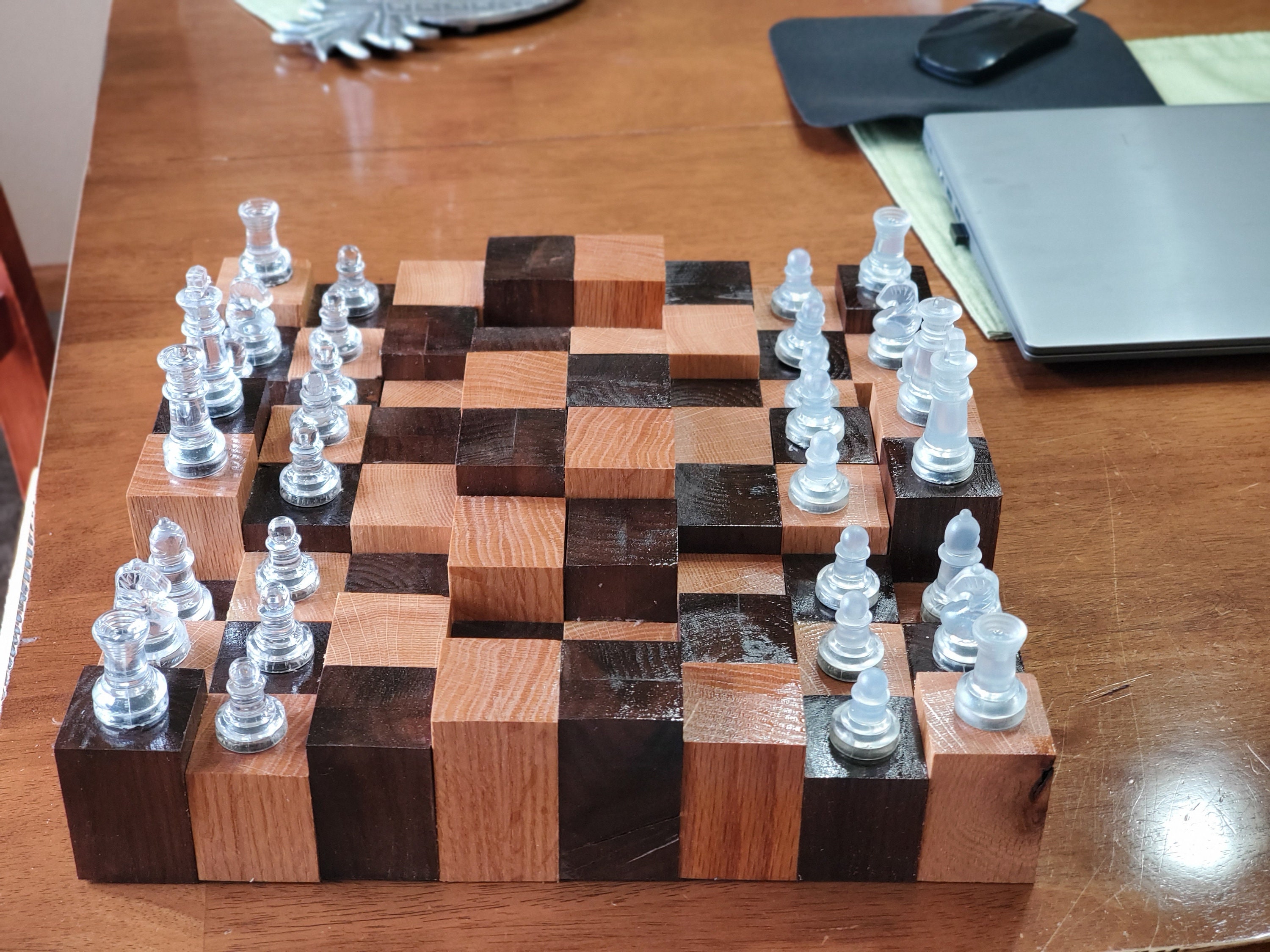 Dimensional Chessboard - Etsy