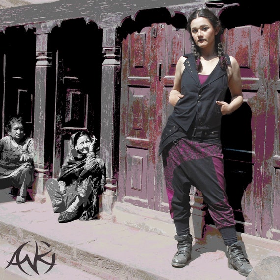 Unisex Aladinhose ELIAS, Goahose, Haremshose