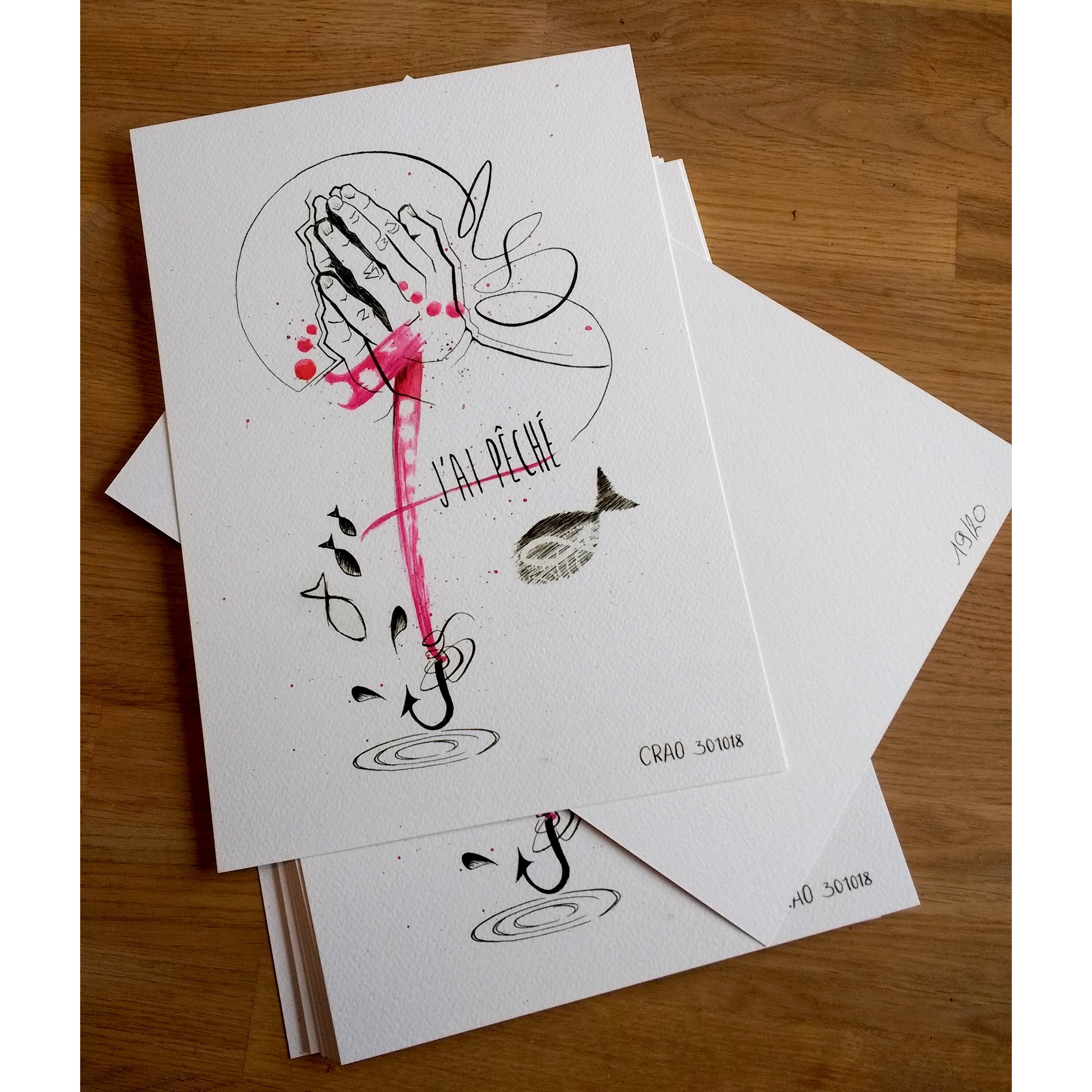 Print J'ai Pêché Edition Limitée