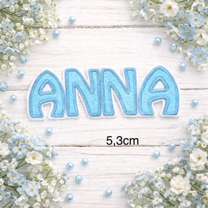 Ganzer Name/Applikation/Aufnäher/Bügelbild/Glitzer/ Glitzer-Buchstaben/Schule/Schultüte „DIE ORIGINALEN“/