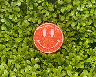 CUSTOM Smiley Face Badge Reel