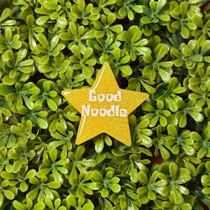 CUSTOM Good Noodle Star Badge Reel