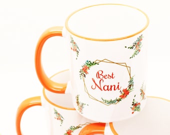 Nani Hexagon Floral Collection Taza