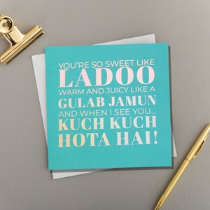 Desi Ladoos e Gulab Jamun| Folha de arco-íris prateado | Tipo romântico divertido