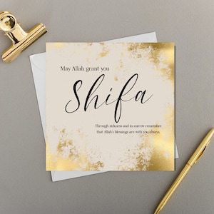 Shifa - Cartão de melhoras logo islâmico