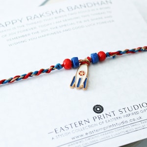 Rocket Rakhri Bracelet: Adjustable Friendship Tie