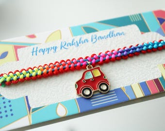 Handmade Car Rakhi: Colourful Raksha Bandhan Gift for Kids