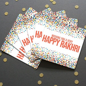 x6 マルチパック | Happy Rakhri | コンフェッティ コレクション |