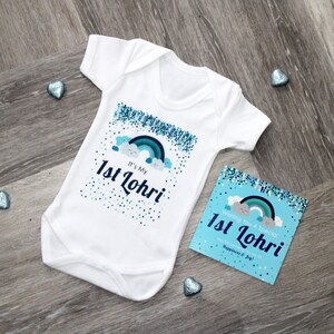 3-6 maanden | Zijn 1e Lohri Smiling Clouds & Rainbows-cadeaupakket