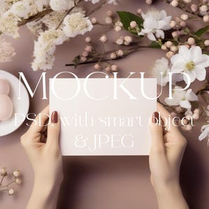 Mockup paasuitnodigingen, eieren, eieren zoeken, lente, vakantie, minimalistisch boho-kaartmodel, slim object, kaartmodel, kersenseizoenmodel, lente, vakantie