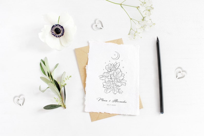 Download Moon Clipart Crystal Phases Botanical Floral Leaves Lunar ...