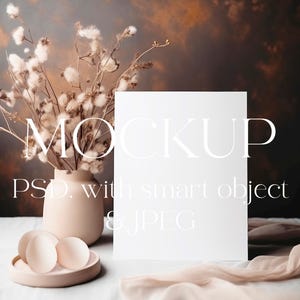 Mockup di inviti pasquali, uova, caccia alle uova, baby shower, mockup di biglietti per bambini boho minimalisti, oggetto intelligente, mockup di biglietti per bambini