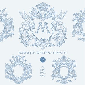 Trouwwapens, barok, Victoriaans, chinoiserielijst, toile de jouy-clipart, logo, bloemen, bruiloft, engel, vintage, clipart, randen, png