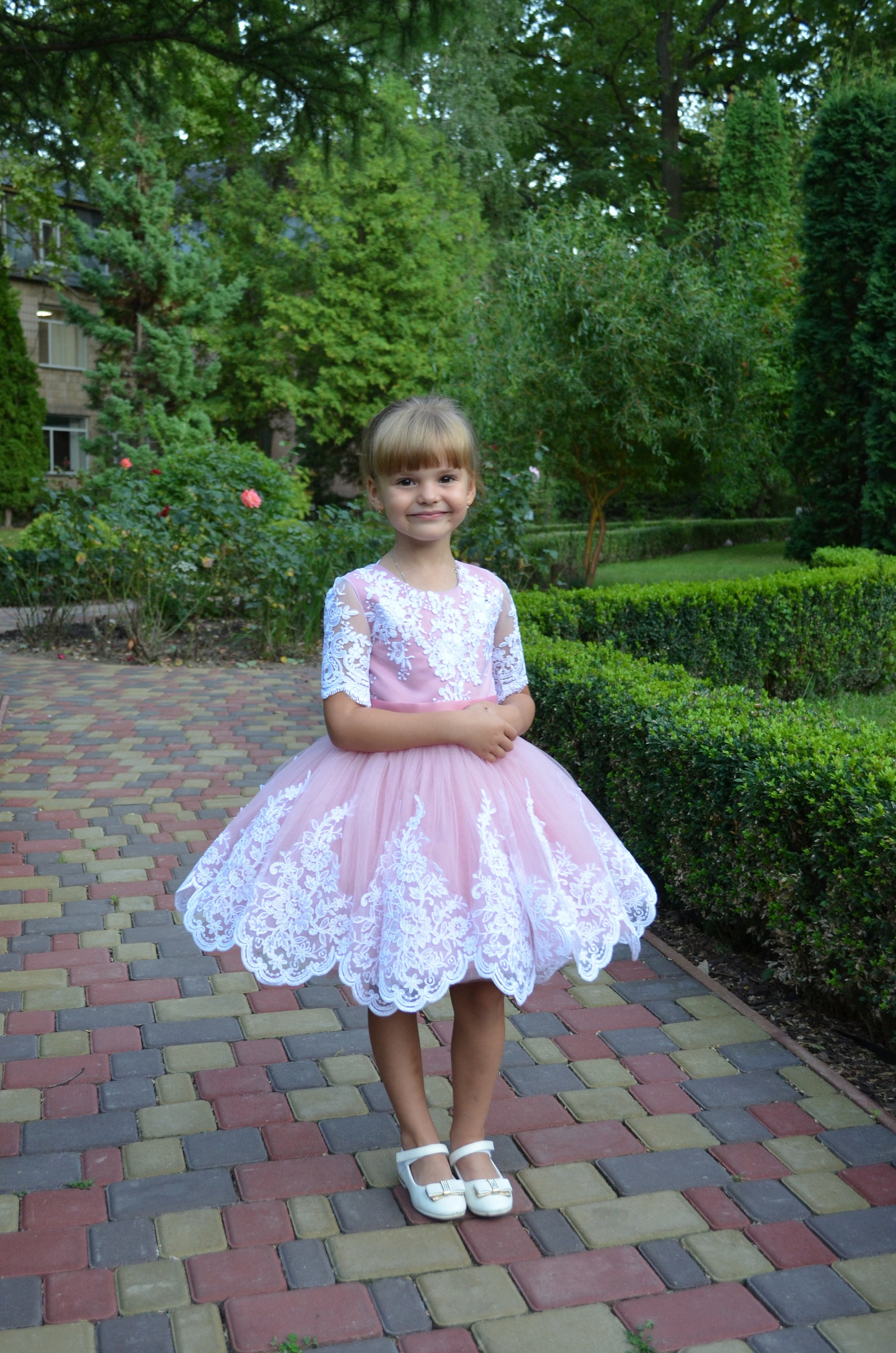 Pink Flower Girl Dress for Birthdaytoddler Flower Girl Dress Etsy