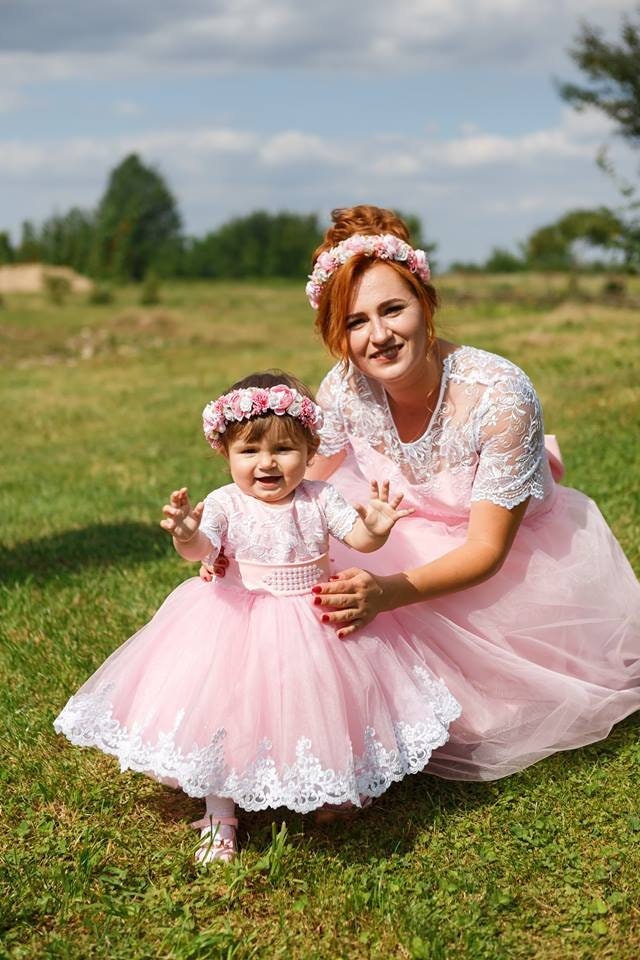 mom and daughter matching outfits for birthday