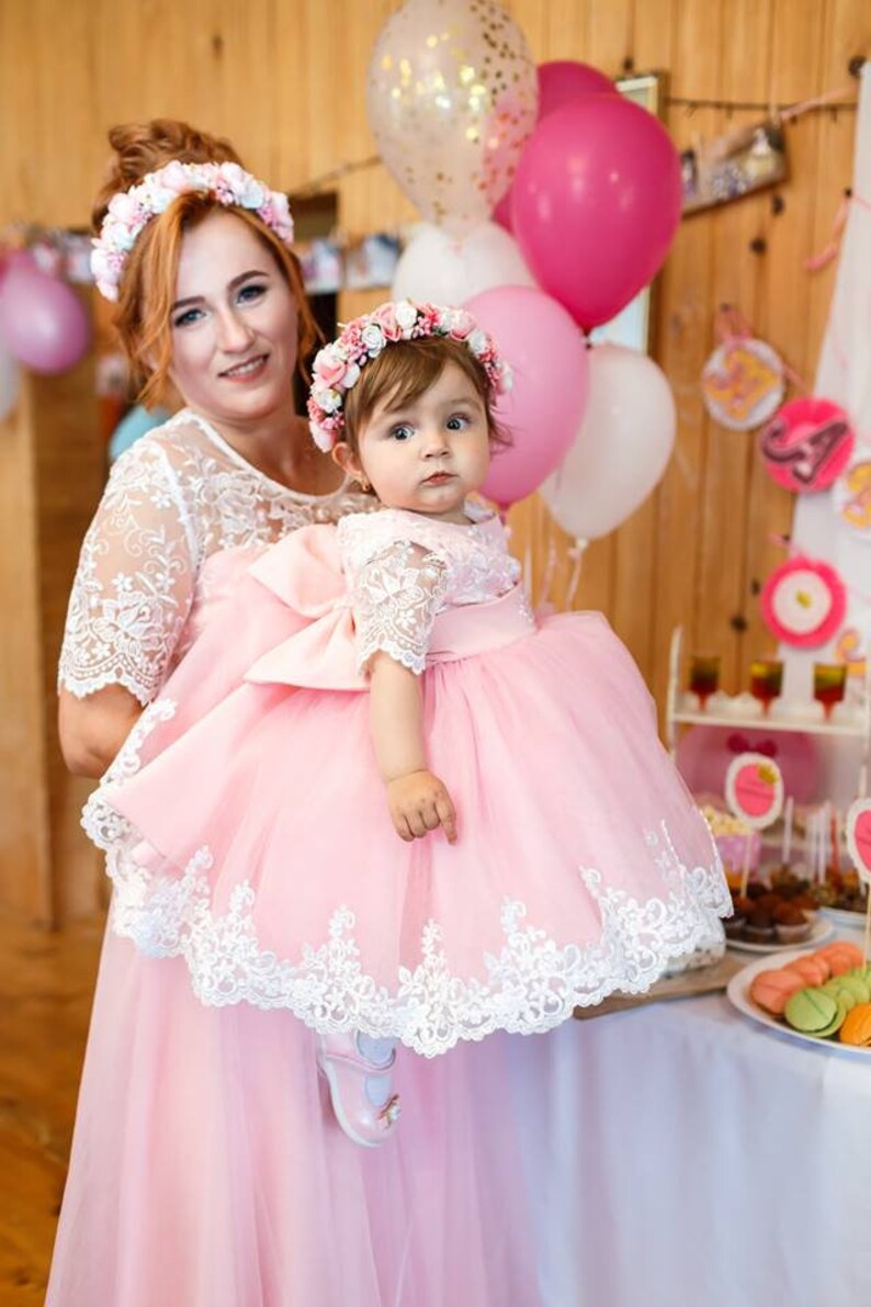 mom and daughter matching outfits for birthday