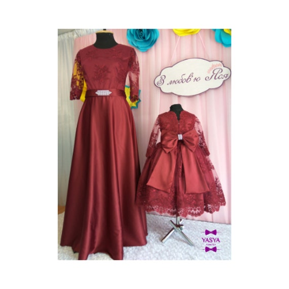 matching daughter dresses