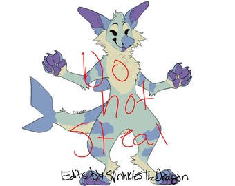 Manokit furry adopt 10 fursona adoptable digital art
